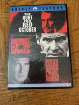 Hunt For Red October/Patriot Games/Clear And Present Danger DVD - £14.93 GBP