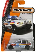 2014 Matchbox MBX Heroic Rescue - BMW X5 Police SUV 90/120 - £11.01 GBP