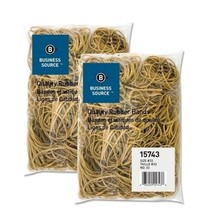 Business Source Size 33 Rubber Bands (15743) (2 Pack) - £42.66 GBP