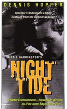 NIGHT TIDE (vhs) B&amp;W letterboxed, rare running commentary by director &amp; ... - $8.49