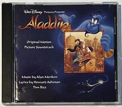 Aladdin: Original Motion Picture Soundtrack Music Audio CD 1992 Walt Disney BMG - £3.85 GBP