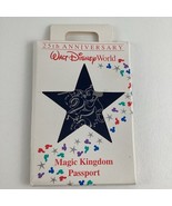 Disney World 25th Anniversary Magic Kingdom w All Stamps Passport Vintag... - $67.60 CAD
