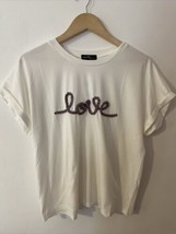 ONTWELFTH Short Sleeve LOVE Shirt Size X-Large - £8.86 GBP