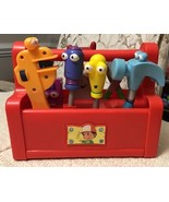 Fisher Price Handy Manny&#39;s TALKIN&#39; TOOL BOX -M1120, Complete Set, WORKS!!! - $84.15