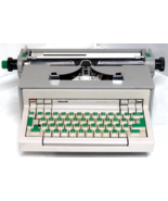 Olivetti Praxis Vintage Electric Typewriter Green Keys P-48 NO POWER CORD - £116.92 GBP