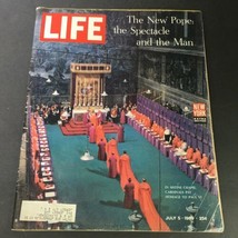 VTG Life Magazine July 5 1963 - The New Pope in Sistine Chapel Homage to Paul VI - £10.59 GBP