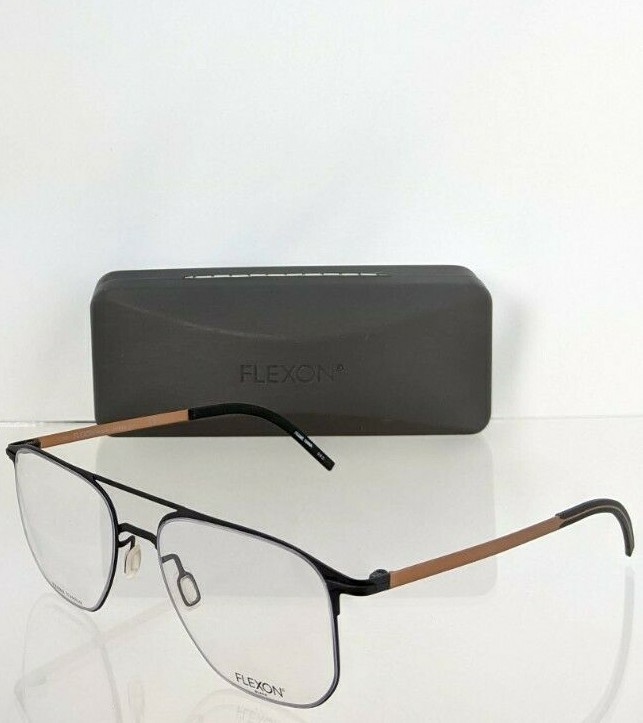 Brand New Authentic Flexon Eyeglasses B2004 001 55mm 2004 Frame - $128.69