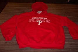 Philadelphia Phillies Mlb Baseball Hoodie Hooded Sweatshirt Mens Large New - £38.72 GBP