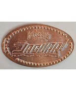 KNOTT&#39;S BERRY FARM JAGUAR!, VINTAGE ELONGATED ZINCER CENT PENNY. CA-KBF-33 - $3.99