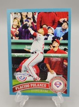 2011 Phillies Topps Opening Day Blue #52 Placido Polanco /2011 - $0.98