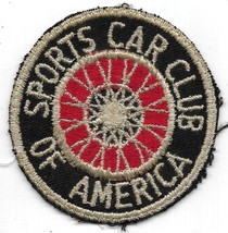 Vintage Classic SOCA Sports Car Club Of America 3&quot; Round Patch Used - $73.05 MXN
