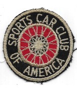 Vintage Classic SOCA Sports Car Club Of America 3&quot; Round Patch Used - $73.05 MXN
