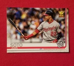 2019 Topps Juan Soto #213 Washington Nationals FREE SHIPPING - £1.99 GBP