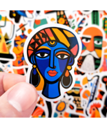 50 PCS Picasso Style Sticker Pack, Cubism Art Stickers, Abstract Style Stickers - $11.85