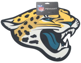 Rico Industries NFL Football Jacksonville Jaguars Primary Shape Cut Pennant - £12.53 GBP
