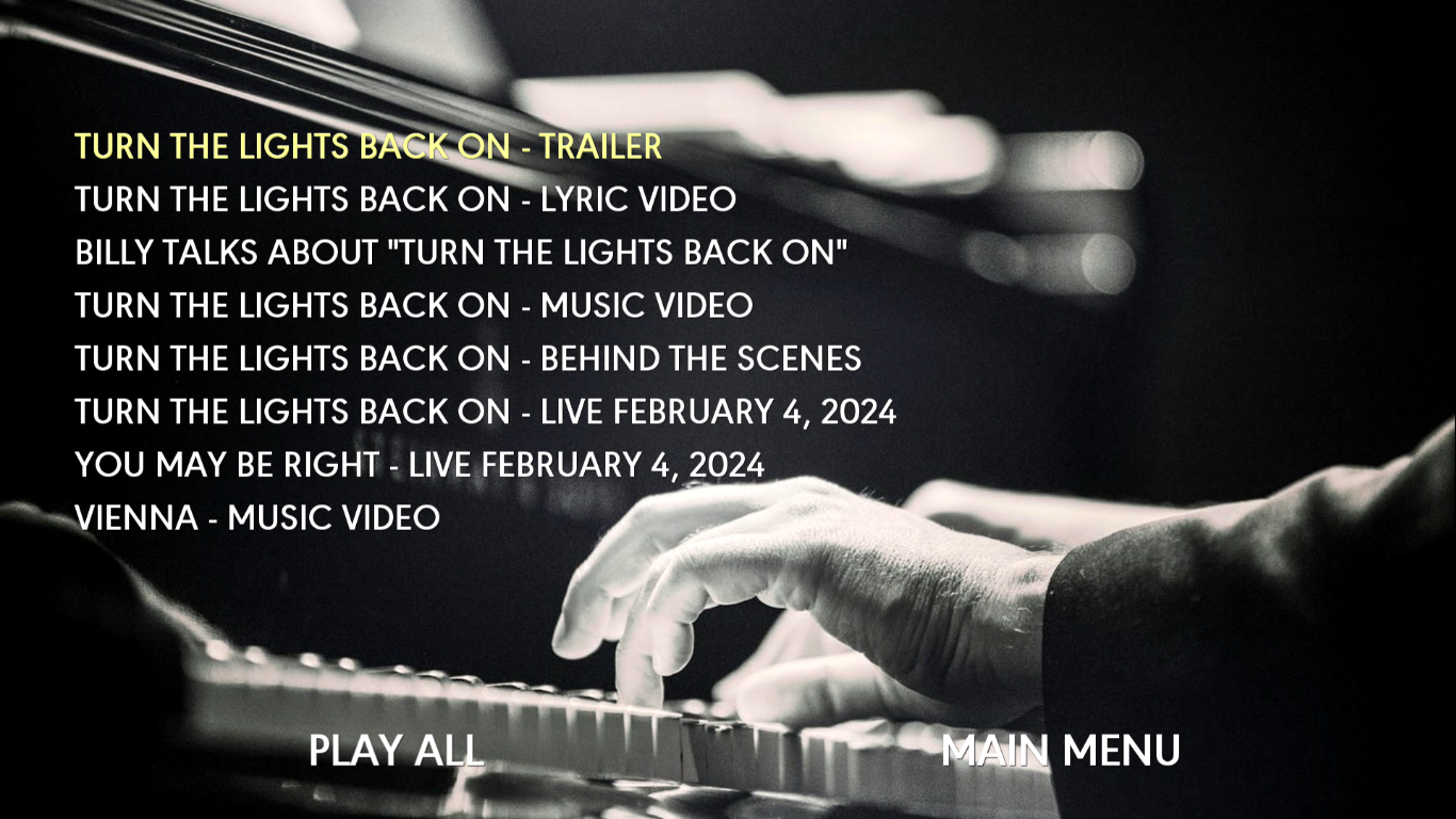 Billy Joel The 100th - Live At Madison Square Garden DVD March 28, 2024 Concert Item image 7