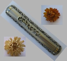 Ornamental pewter 5&quot; mezuzah mezuza from Israel jewish needs 10cm kosher... - £16.48 GBP