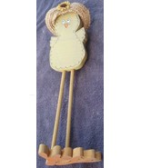 Gently Used Hand Crafted Wooden Decorative Duck Figure - VGC - CUTE PIECE - $23.07 CAD