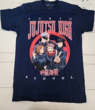 Tokyo Jujutsu High School Tshirt XL 46/48 Navy Mens Shirt - $195.71 MXN