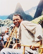 Frank Sinatra the Devil at 4 O'clock Color 16x20 Canvas rare on set smiling s - $69.99
