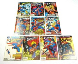 Lot 10 Vintage 1994 Superman In Action Comic Books 695 697 698 699 701 7... - £39.30 GBP