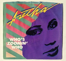 Aretha Franklin - Who&#39;s Zoomin&#39; Who 7&#39; Single 45 RPM Vinyl Record, Arista, AS1-9 - £7.13 GBP