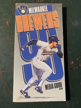 1990 Milwaukee Brewers Baseball media guide Schedule - £11.77 GBP