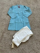 BNWT Fabindia Boys Kurta Pajama Set Indian Outfit Kurta 6-8Y And Pajama ... - $558.87 MXN