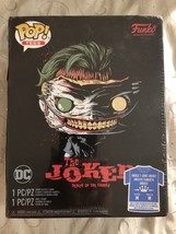 Funko Pop! DC Comics The Joker Death Of The Famil Figure T-Shirt Box Set Sz M - £31.83 GBP