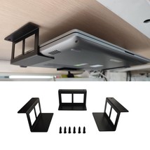 Under Desk Laptop Holder Mount With Screw,Bracket Devices Upto 1.9&quot; Unde... - £26.73 GBP