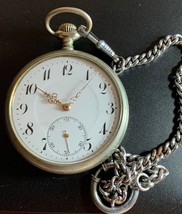 Doxa silver pocket watch - £125.52 GBP