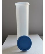 Tupperware Modular Mates Round Container for Spaghetti Noodles Blue Seal... - $13.86