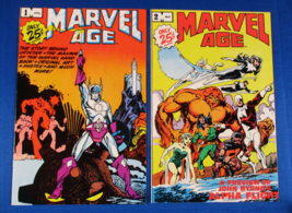 Marvel Age # 1 2 The Saga of Crystar Alpha Flight Very Good Condition - $6.75