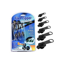 Universal Zipper Repair Kit- Black- 6 Pack - £7.78 GBP