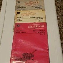 JOHN DEERE 3300 Combine Operators Manual, Straw Chopper &amp; Pre-Delivery M... - $29.69