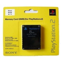 Memory Card Black 8MB for Playstation 2 PS2 – Your Ultimate Gaming Compa... - $26.12