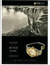 1996 Tag Heuer Magazine Print Ad Success It&#39;s A Mind Game Swiss Made Watch - £10.05 GBP