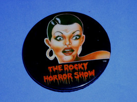 Rocky Horror Picture Show Pinback Button Vintage 1980 M White Productions - $34.21 CAD