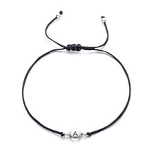  letter black rope bracelet lucky alphabet women men paired bracelets couple friendship thumb200