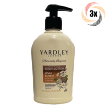 3x Bottles Yardley London Shea Butter Scent Hand Lotion | 8.4oz | Fast S... - £18.54 GBP