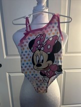 Disney Minnie Mouse 2 T Girl's One Shoulder Swim Suit - $5.00