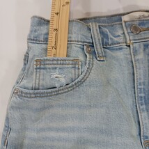 Universal Thread RN#17730 Women's Blue Front Slit Maxi Light Denim Skirt Size 2 image 3