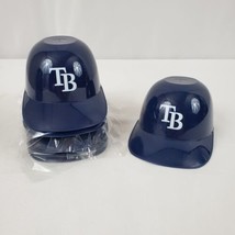 MLB Tampa Bay Rays Mini Batting Helmet Ice Cream Snack Bowls Lot of 6 - £11.87 GBP