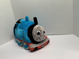 Thomas the Train Plush Pillow Jay Franco 2015 15 in L Blue Red Stuffed Toy Doll - £11.67 GBP