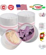 Multi-Purpose Bra Wash Bag Set - 3 Zippered Organizers for Travel &amp; Laundry - $490.86 MXN
