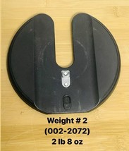 Replacement #2 (002-2072) Bowflex SelectTech 552 Series 2 Dumbbell Weight Plate - $28.49