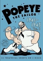 Popeye the Sailor: Volume 3 1941-1943 [New DVD] - £31.96 GBP