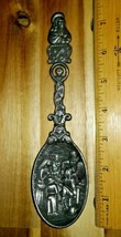 Vintage 1950&#39;s De Tandmeester Jan Steen Dutch Pewter Spoon &quot;The Tooth Master&quot; - £4.46 GBP