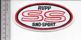 Vintage Snowmobile Rupp Mansfield, Ohio Founded Mickey Rupp Promo Patch ... - $9.99
