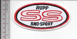 Vintage Snowmobile Rupp Mansfield, Ohio Founded Mickey Rupp Promo Patch ... - £8.00 GBP